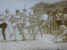 Vintage AGIP Robert Cohen Claude François les Gam's Sylvie Vartan Press Photo