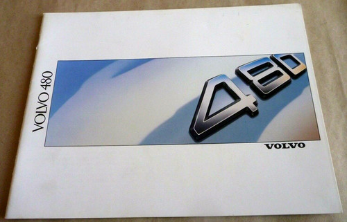 1988 volvo 480 catalogue - 1988,