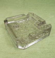 Ancien Cendrier en Verre