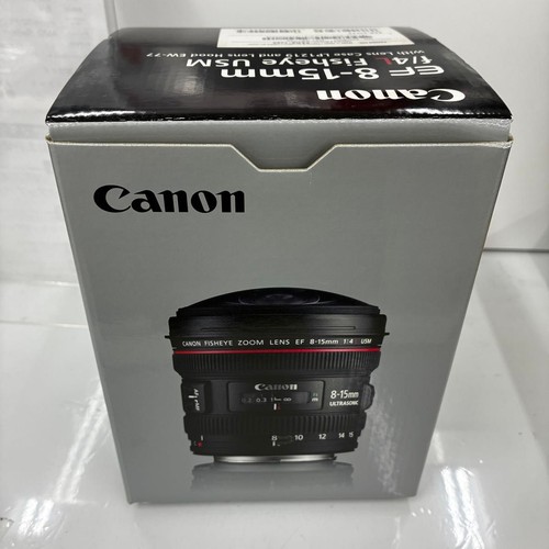 Objectif canon 15mm f4l - 8-15mm,