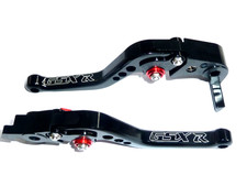 Suzuki GSXR1000 2007-2008 K7-K8 Leviers Frein et Embrayage Noir Course Piste