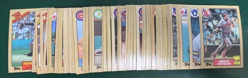 1987 topps baseball set - topps,
