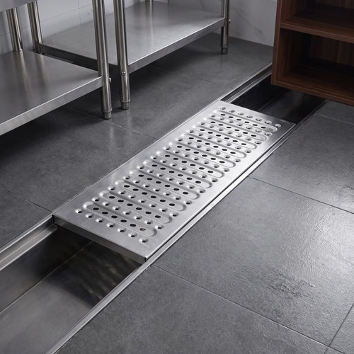 Grille caniveau acier - de,