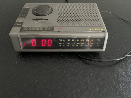 Radio réveil vintage - radio,