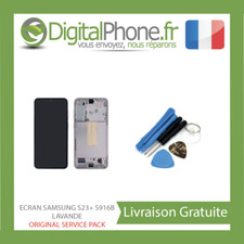 Original Ecran LCD Complet LAVANDE Pour Samsung Galaxy S23+ (S916B)
