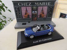 norev  1/43 Audi A4 cabriolet bleu mint