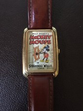 Disney Mickey Mouse Steamboat Willie Lorus Watch Discounted