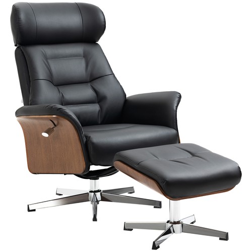 Homcom fauteuil relax avec - fauteuil,