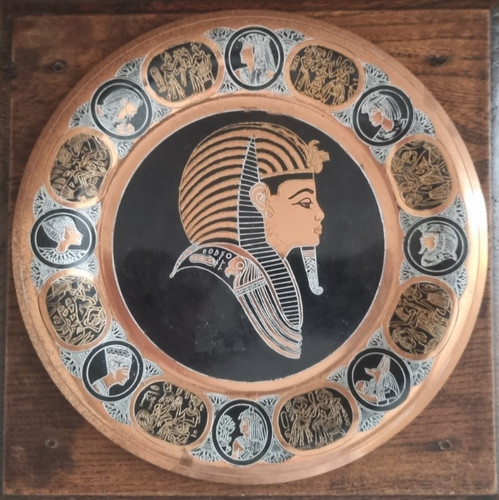 Assiette murale égypte - assiette,