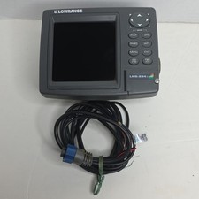 Lowrance LMS-334C iGPS Fishfinder - Nav w/ GPS - Head Unit FOR PARTS / REPAIR