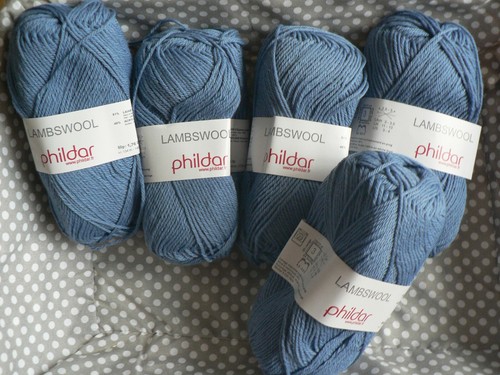 Lot pelotes lambwool phildar - 5,