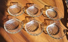 Lot 6 Coquilles Coupelles Saint Jacques Vintage PYREX