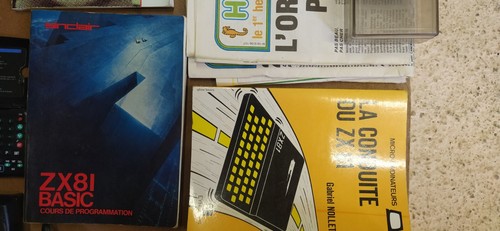 Ordinateur zx81 avec - avec, nombreuse