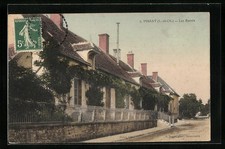 Old postcard Maray, les Barrés 