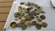 Lot de  pièces , montres Gousset anciennes  , pour pièces .(12).