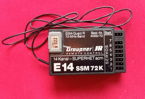 Récepteur graupner e14 ssm - récepteur,