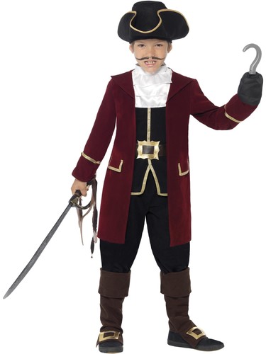 Costume deluxe capitaine - costume,
