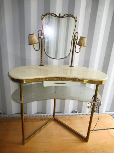 Ancienne coiffeuse laiton - ancienne,