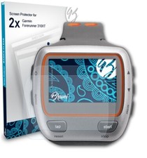 Bruni 2x Écran protecteur pour Garmin Forerunner 310XT Protecteur d'écran