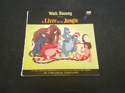 Disque livre vinyle walt - livre, t