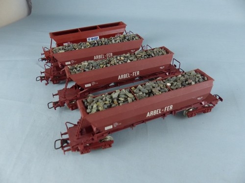 Jouef lot de 4 wagons - ,,