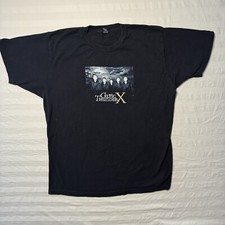 Celtic Thunder X Shirt Large Black 2018 North America Tour Concert Irish Band