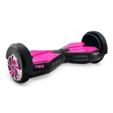 iTEKK HOVERBOARD 8" Neo Black Edition Pink NEW, BATTERY TO BE REPLACED