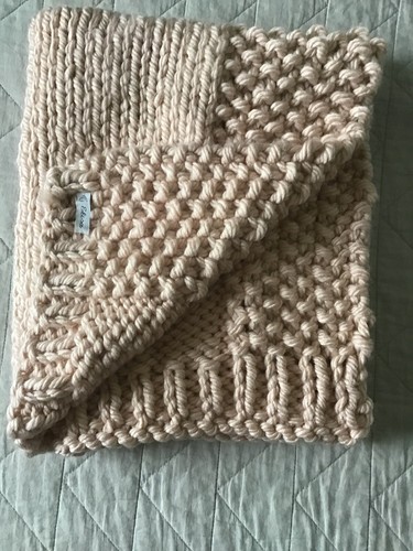Couverture bébé tricoté - bébé,