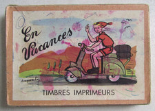 Ancienne boîte de 8 tampons