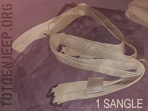 Sangle porte sans boucle - sangle,