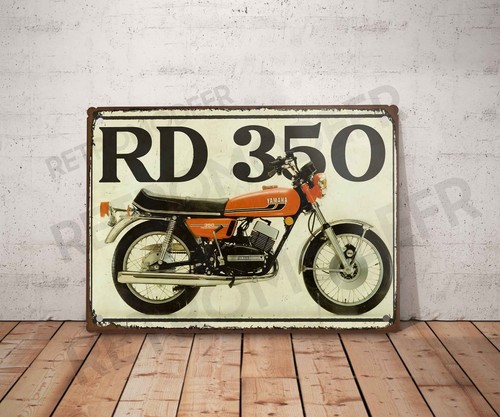 Plaque métal vintage - , yamaha