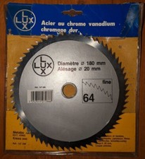 Lame scie circulaire acier