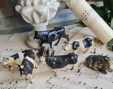 ANCIEN LOT DE 7 VACHES EN