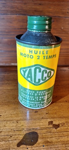 Flacon huile yacco - yacco, moto