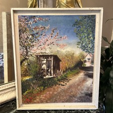 Tableau huile sur panneau