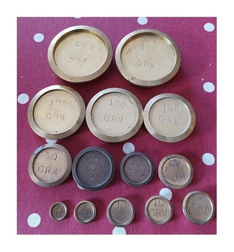 Lot poids plats - 14,