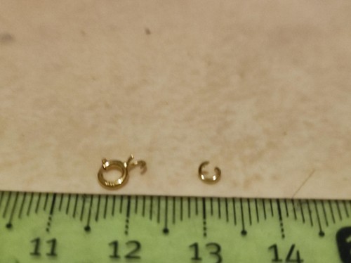 Fermoir carats anneau or - anneau,