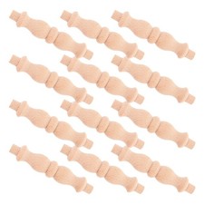 Lot de 12 barreaux en bois