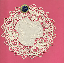 napperon rond  dentelle du PUY