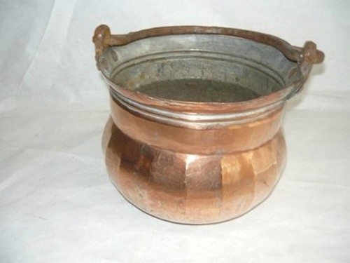 Chaudron casserole cuivre - casserole,