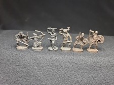 Collectibles METAL FIGURINES  SOLDIER Lot of 6 pieces VINTAGE  KINDER SURPRISE. 