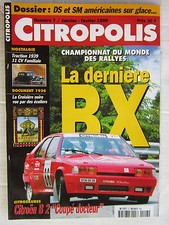 CITROPOLIS n° 7 /TRACTION 1939 11cv FAMILIALE/BX 16 S/CITROEN AFRICA/B2 1922