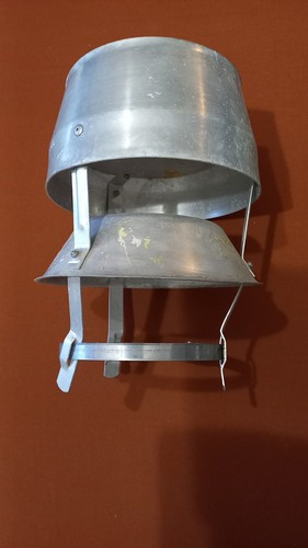 Chapeau cheminée aluminium - chapeau,