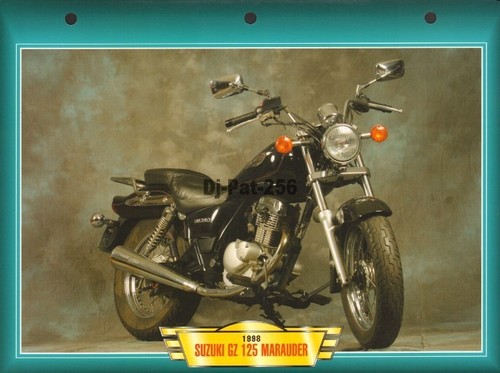 Fiche moto suzuki gz - moto, :