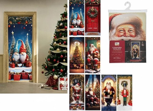 Couvre porte noël - couvre-porte,