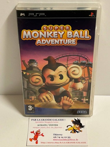 Jeu vidéo super - monkey, ball