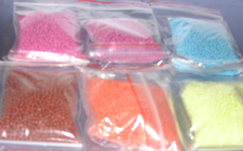 Perles rocaille 300g - de,
