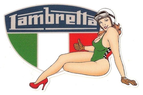 Lambretta left pin gauche - lambretta,
