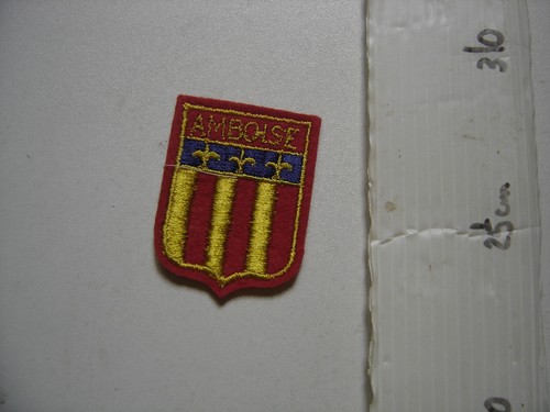 Amboise ecusson brode - ecusson,