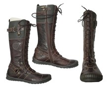 NEUF @@ SUPERBES BOTTES CUIR + ROMAGNOLI +  26